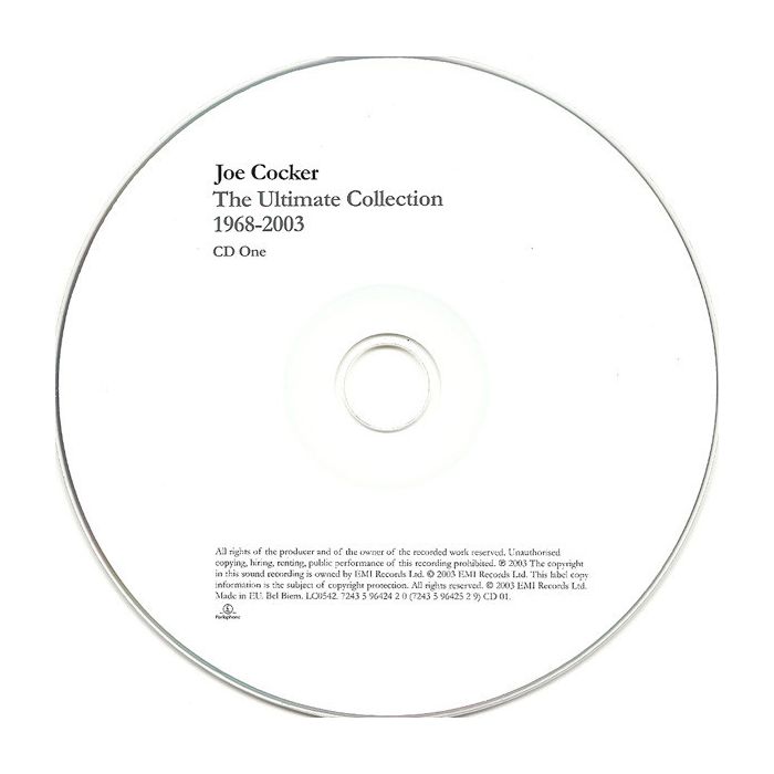 Joe Cocker - The Ultimate Collection 1968-2003