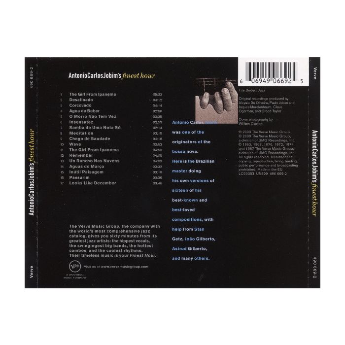 Antonio Carlos Jobim - Antonio Carlos Jobim's Finest Hour