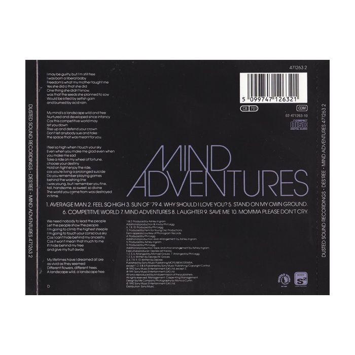 Des'ree - Mind Adventures