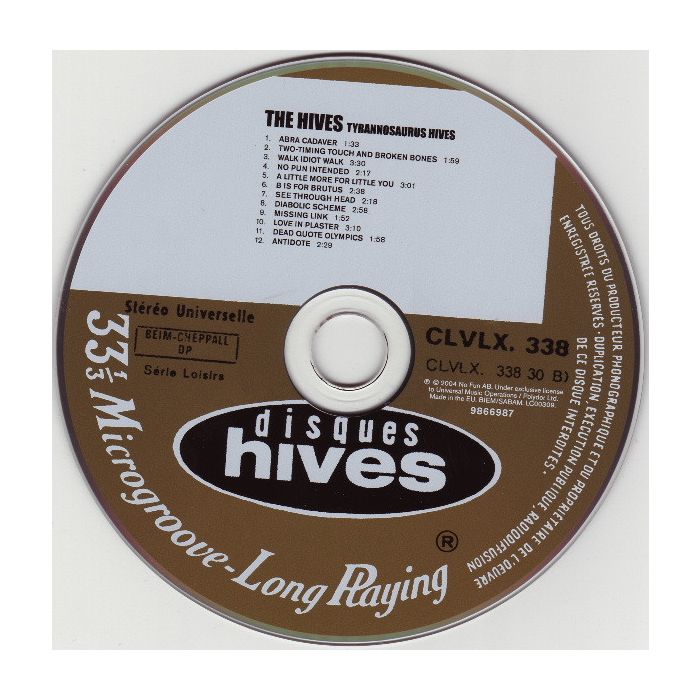 The Hives - Tyrannosaurus Hives