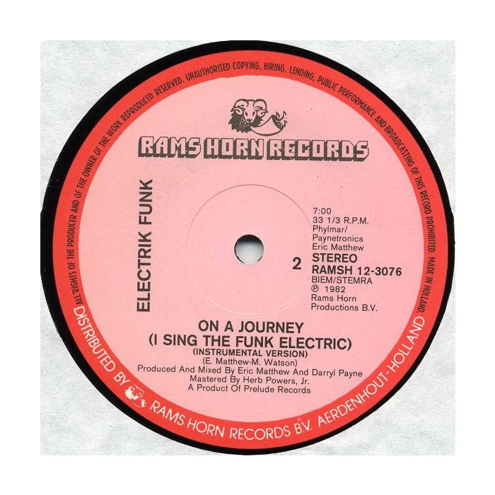 Elektrik Funk - On A Journey (I Sing The Funk Electric)
