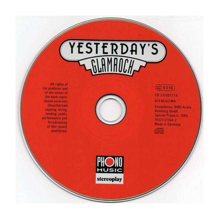 Various - Stereoplay - Yesterday's Glamrock