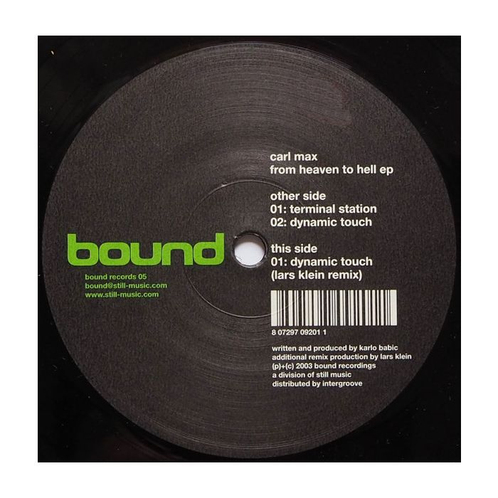 Carl Max - From Heaven To Hell EP