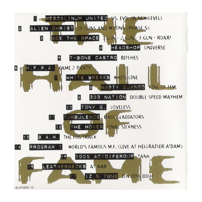 Various - Frankfurt Trax Volume 4 (The Hall Of Fame)