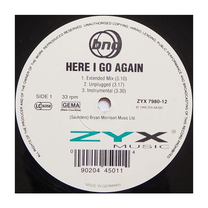 BND - Here I Go Again