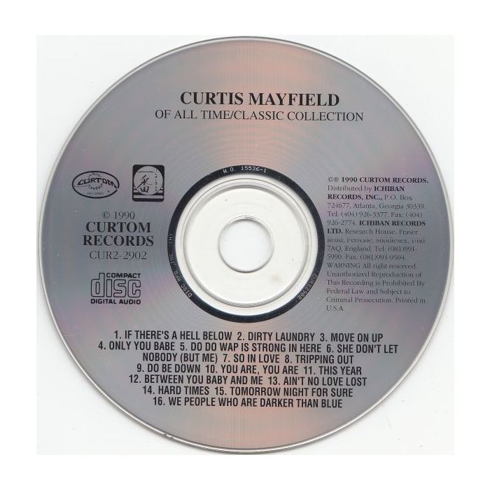 Curtis Mayfield - Of All Time / Classic Collection