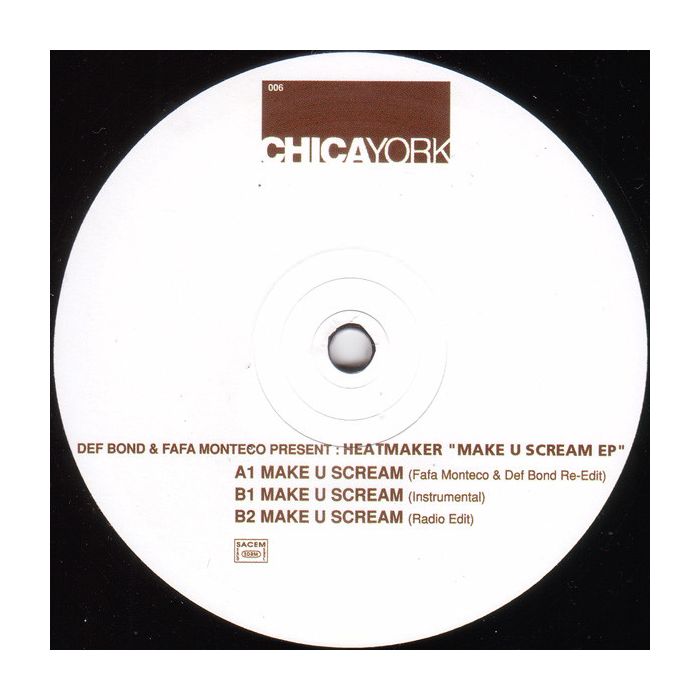 Def Bond & Fafa Monteco Present : Heatmaker - Make U Scream EP