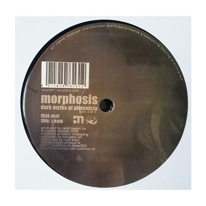 Morphosis  - Dark Myths Of Phoenicia (Part 2 Of 2)