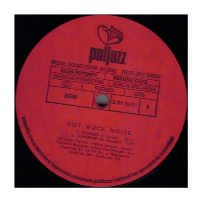 Not Much Noise - Not Much Noise
