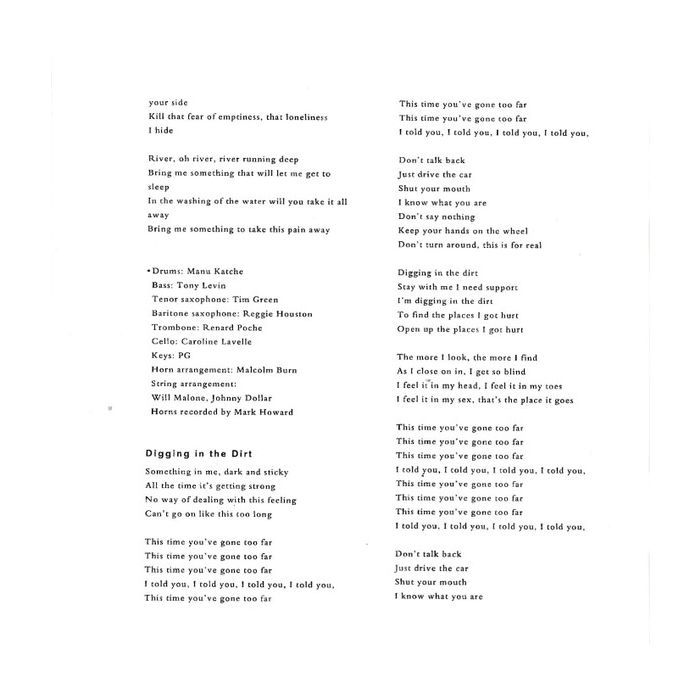 Peter Gabriel - Us