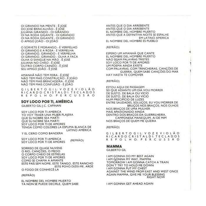Gilberto Gil - Gilberto Em Concerto