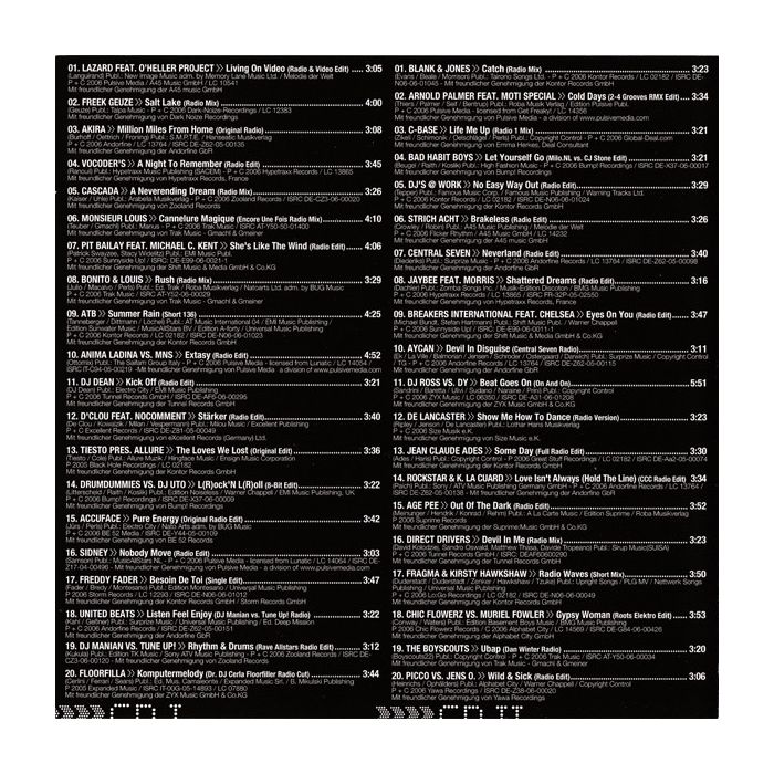 Various - Trance 2006 Vol.3 Music 4 The Next Generation