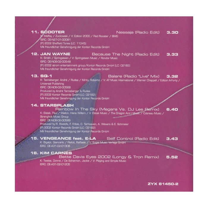Various - Trance - The Vocal Session 2/2002