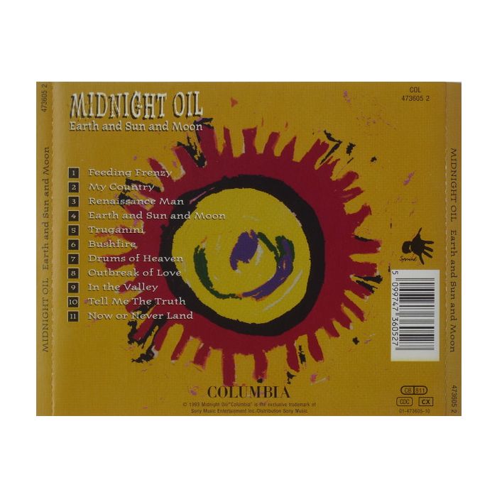 Midnight Oil - Earth And Sun And Moon