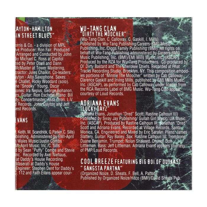Various - Hoodlum - Music Inspired By The Motion Picture