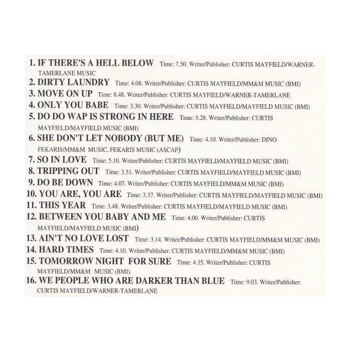 Curtis Mayfield - Of All Time / Classic Collection