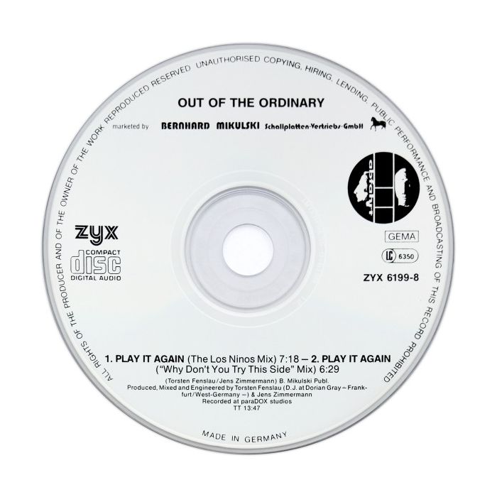 Out Of The Ordinary - Play It Again