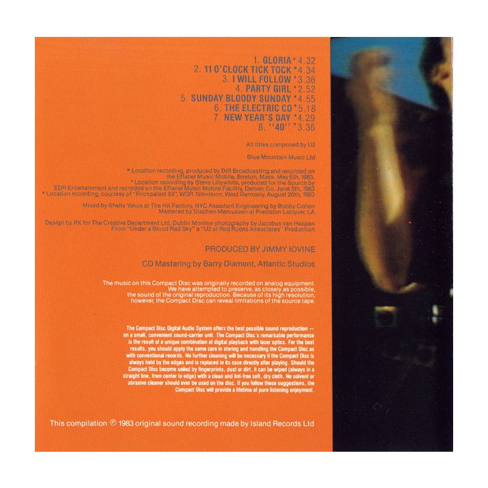 U2 - Under A Blood Red Sky (Live)