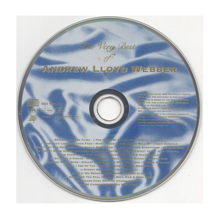 Various , Andrew Lloyd Webber - The Very Best Of Andrew Lloyd Webber
