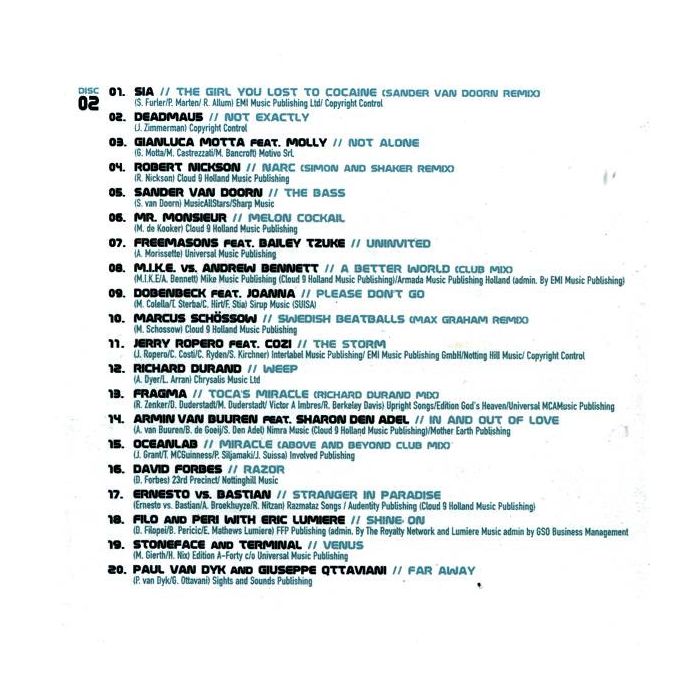 Various - Trance - The Ultimate Collection - Best Of 2008