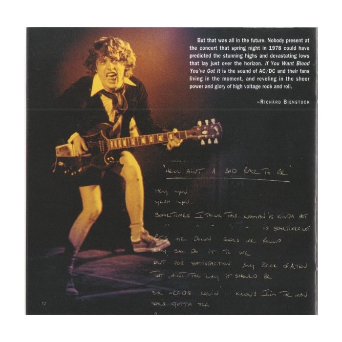 AC/DC - If You Want Blood You've Got It