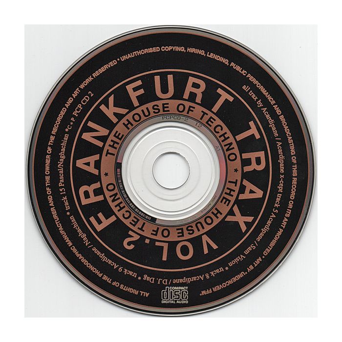 Various - Frankfurt Trax Volume 2 (The House Of Techno)