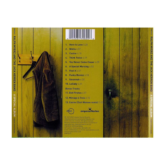 Ralph Myerz & The Jack Herren Band - A Special Album