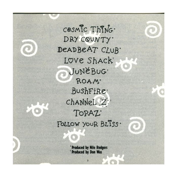 The B-52's - Cosmic Thing
