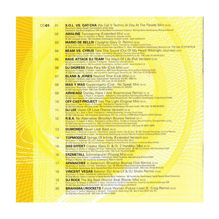 Various - G-Move 2001