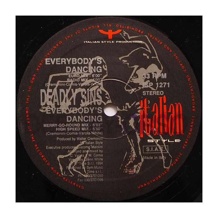 Deadly Sins - Everybody's Dancing