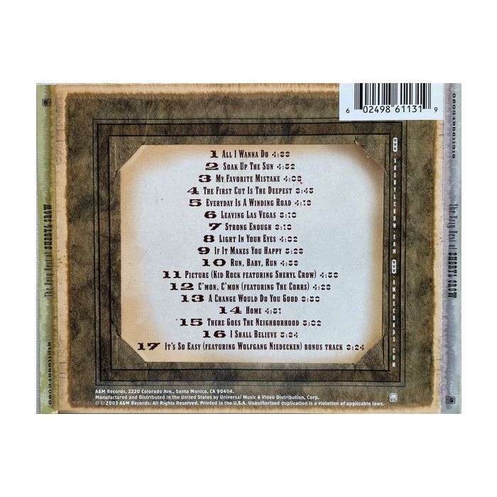 Sheryl Crow - The Very Best Of Sheryl Crow