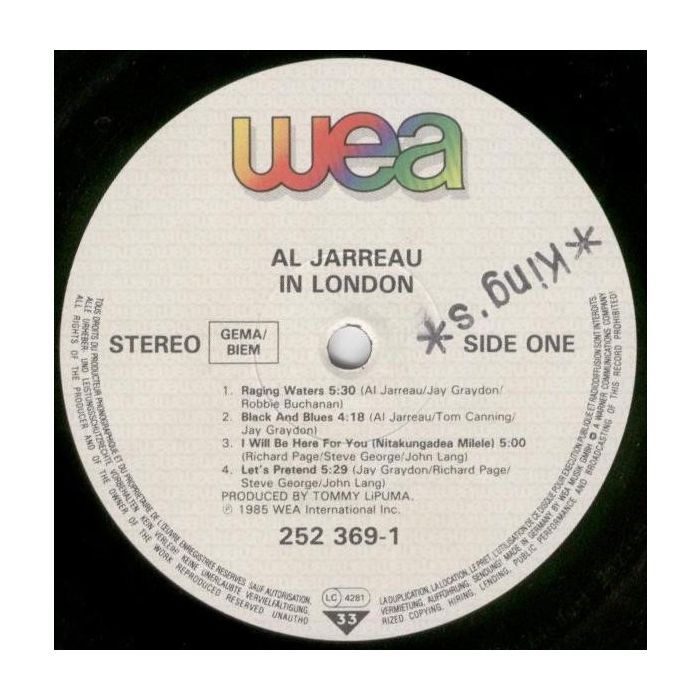 Al Jarreau - In London