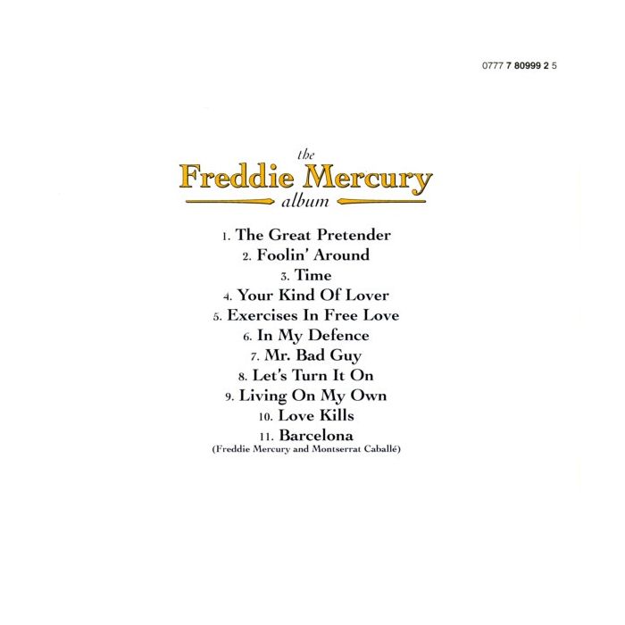 Freddie Mercury - The Freddie Mercury Album