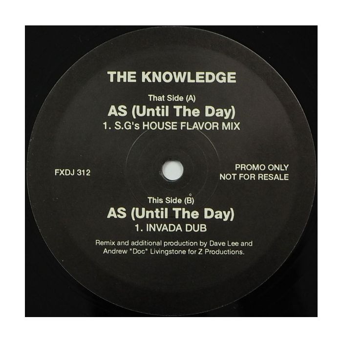 The Knowledge - As (Until The Day)