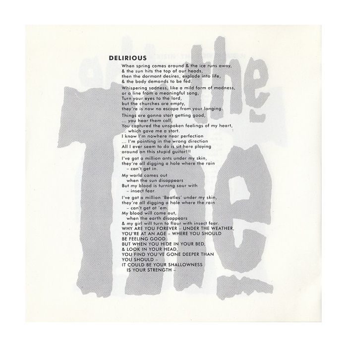 The The - Burning Blue Soul