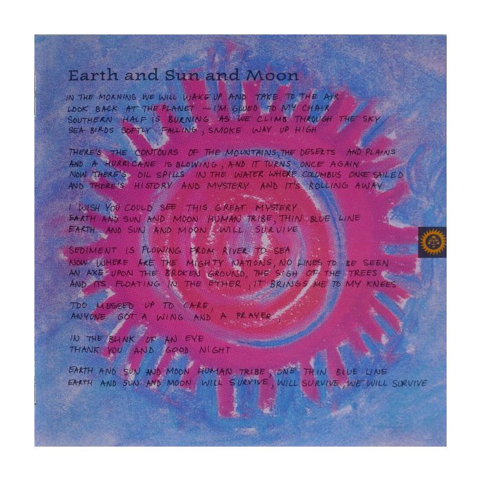 Midnight Oil - Earth And Sun And Moon