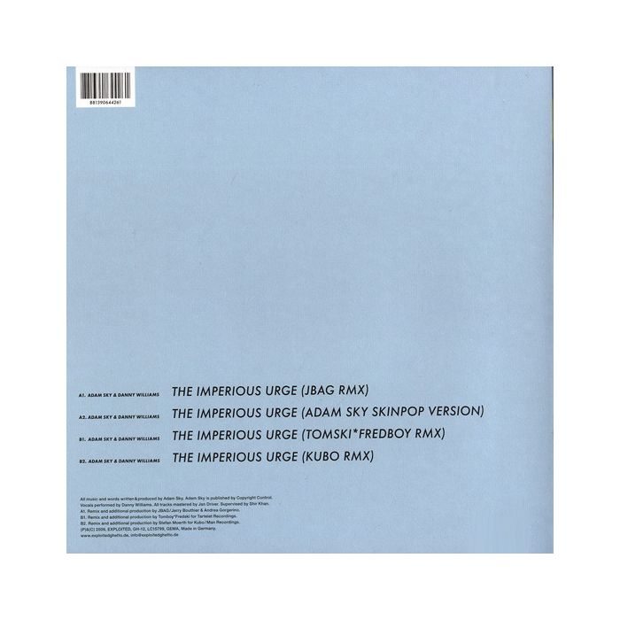 Adam Sky & Danny Williams  - The Imperious Urge