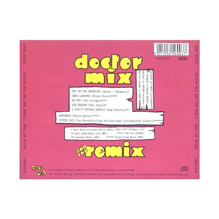 Doctor Mix And The Remix - Wall Of Noise