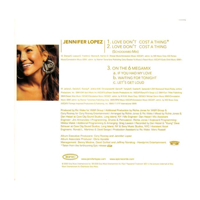 Jennifer Lopez - Love Don't Cost A Thing