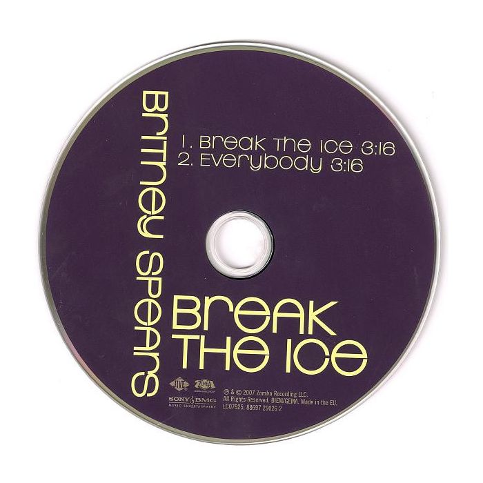 Britney Spears - Break The Ice