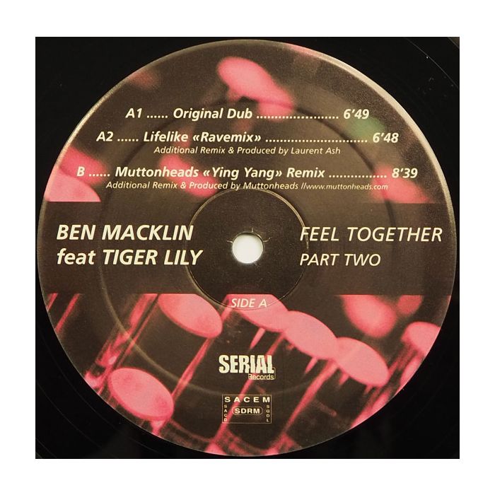 Ben Macklin Feat Tiger Lily - Feel Together (Part Two)
