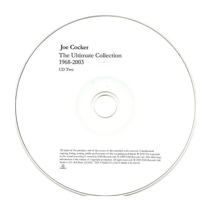 Joe Cocker - The Ultimate Collection 1968-2003