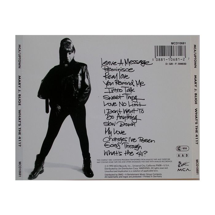 Mary J. Blige - What's The 411?