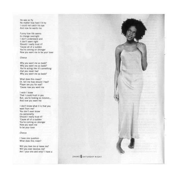 Zhané - Saturday Night