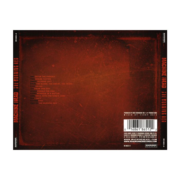 Machine Head  - The Burning Red