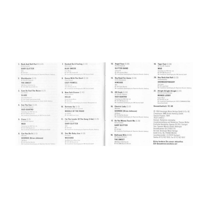 Various - Stereoplay - Yesterday's Glamrock