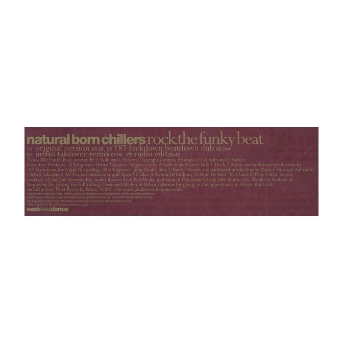 Natural Born Chillers - Rock The Funky Beat