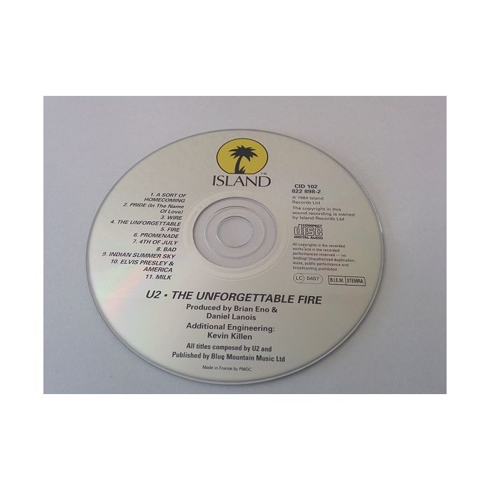 U2 - The Unforgettable Fire