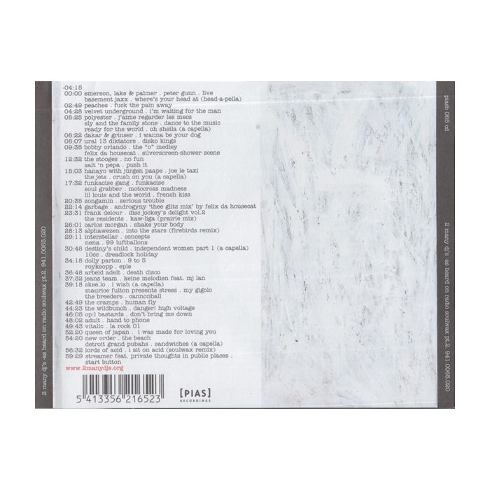 2 Many DJ's - As Heard On Radio Soulwax Pt.2
