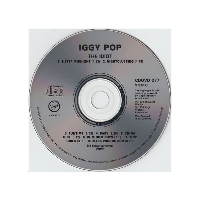 Iggy Pop - The Idiot